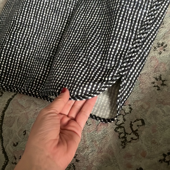 Loft Gingham Patterned Pencil Skirt - Picture 7 of 12